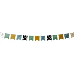 New Gifi Guirlande fanion papier thème sauvage 5m