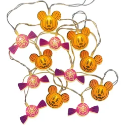 Best Gifi Guirlande Halloween Disney citrouille et Mickey à LED 1,6m