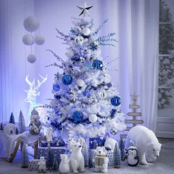 Online Gifi Guirlande iridescente argenté ou bleu 2m