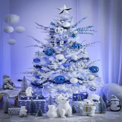 Online Gifi Guirlande iridescente argenté ou bleu 2m