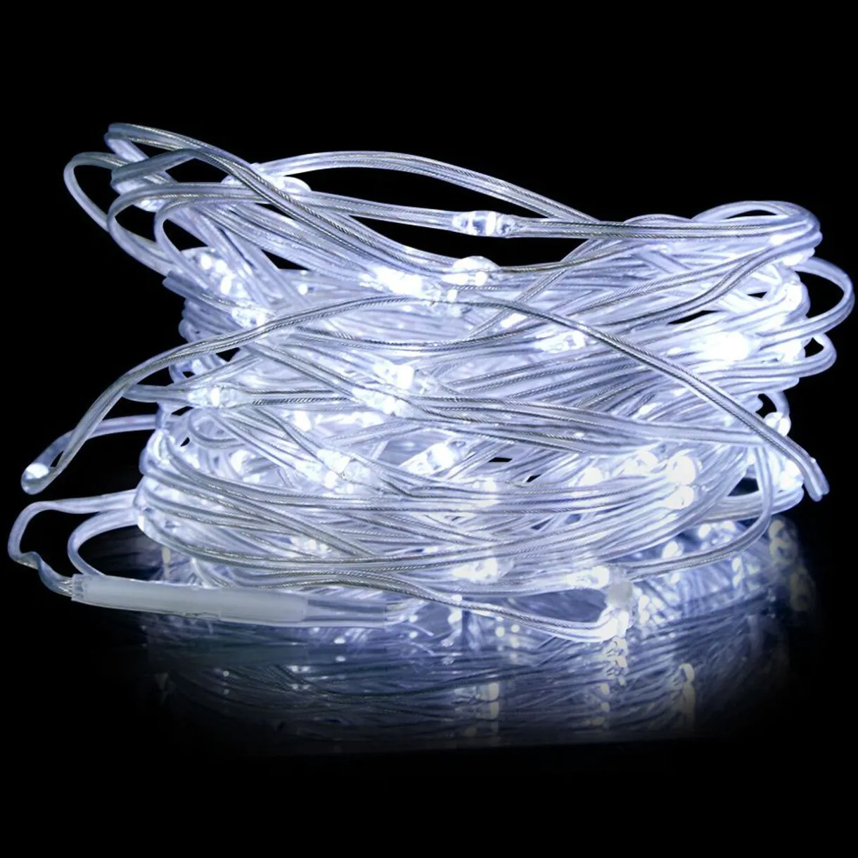 Gifi Guirlande électrique soft 96 microLED 7,2m d'éclairage blanc froid^ Décoration Sapin