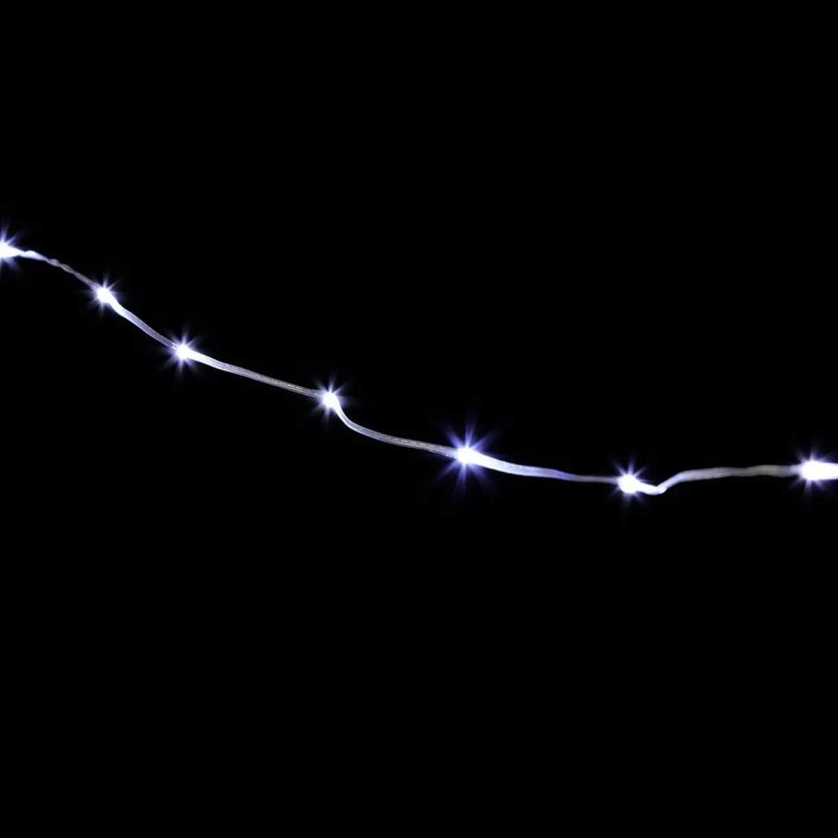 Gifi Guirlande électrique soft 96 microLED 7,2m d'éclairage blanc froid^ Décoration Sapin