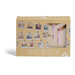 New Gifi Guirlande LED à pinces 280cm plastique rose gold