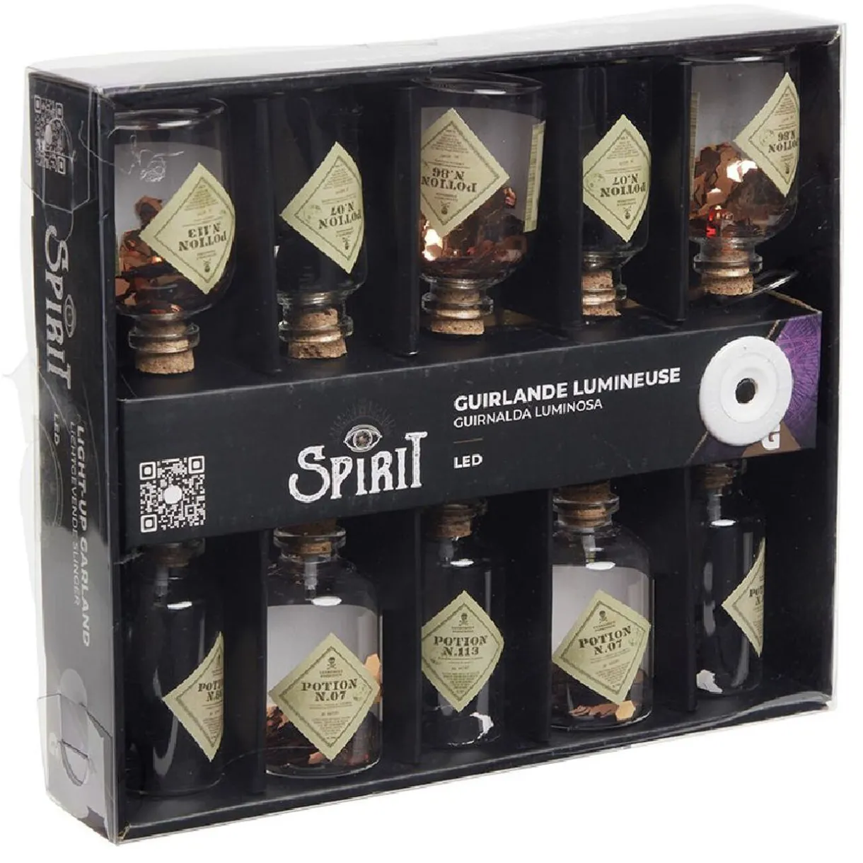 Sale Gifi Guirlande lumineuse LED bouteille 1,35 m