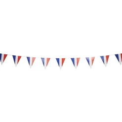 Clearance Gifi Guirlande papier bleu blanc rouge Happy Party drapeau France 3m