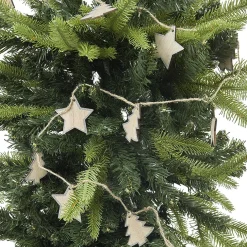 Gifi Guirlande sapin étoile bois^ Décoration Sapin