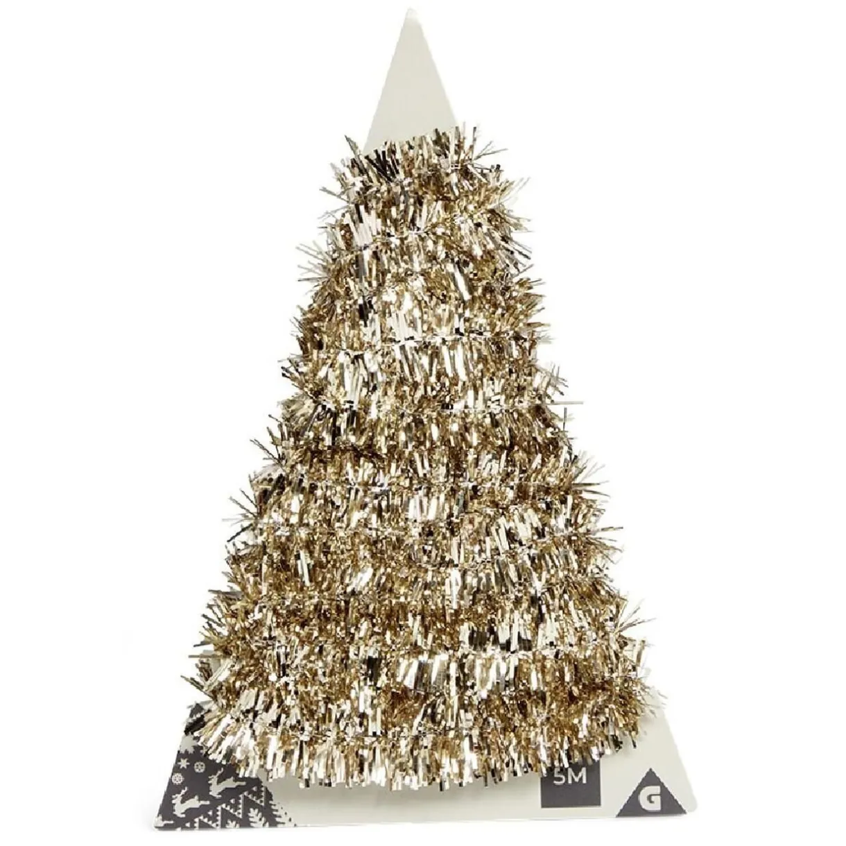 Gifi Guirlande scintillante doré 5m^ Décoration Sapin