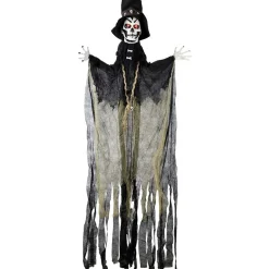 New Gifi Homme vaudou lumineux Halloween à suspendre H120cm