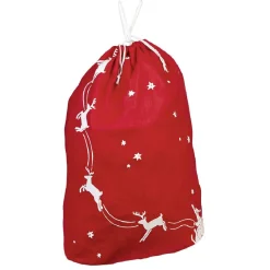 Gifi Hotte du Père Noël lumineux 70x30 cm^ Déguisement Et Tenue De Noël