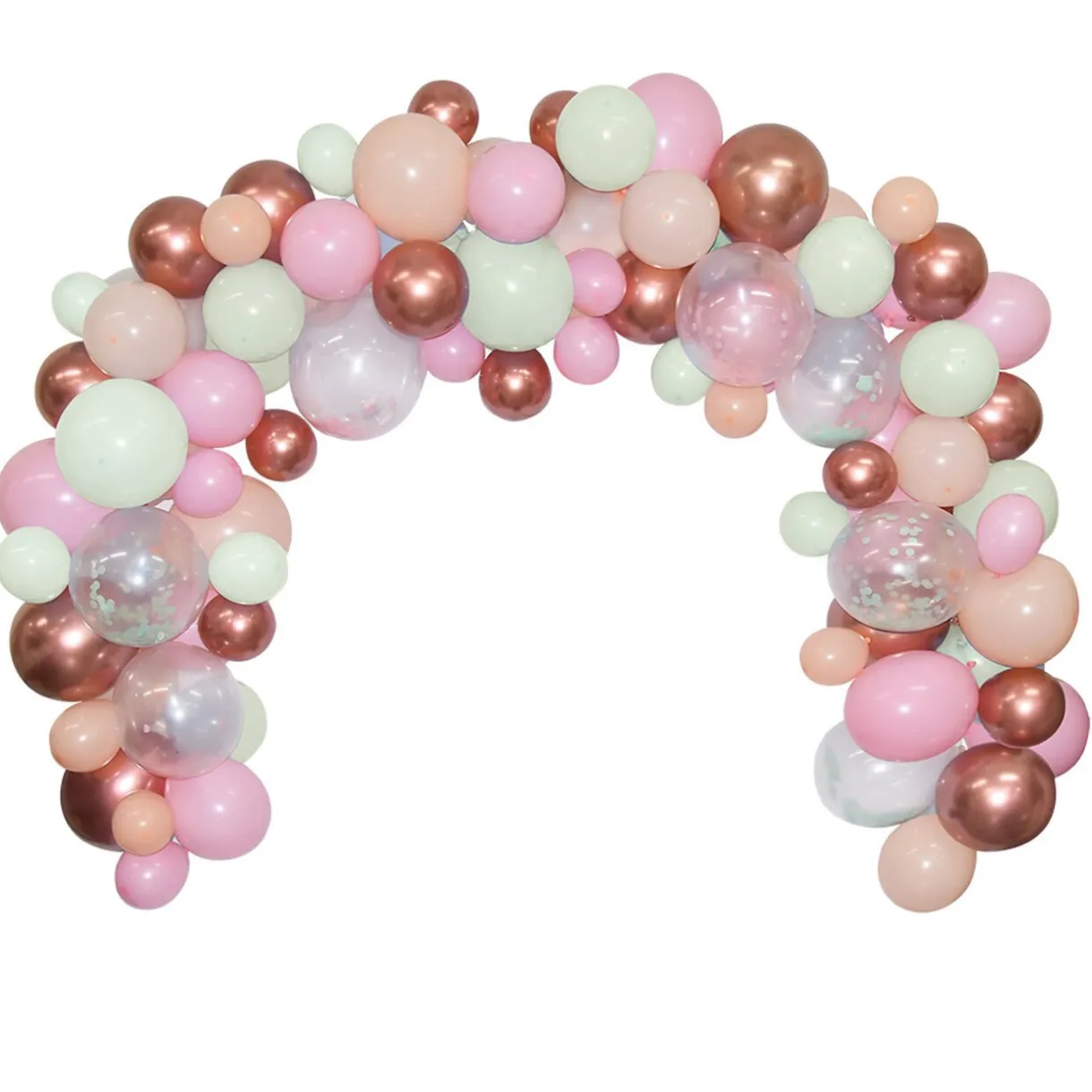 Best Gifi Kit arche de ballons rose pastel 5m