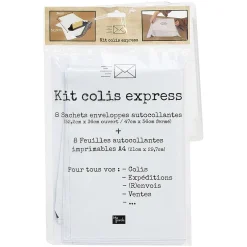 Gifi Kit colis express^ Loisirs Créatifs Et Emballage Cadeau