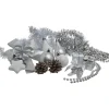 Gifi Kit décoration argentée pour sapin X 40^ Décoration Sapin