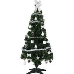 Gifi Kit décoration argentée pour sapin X 40^ Décoration Sapin