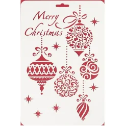 Gifi Kit de dessin de Noël pour fenêtre^ Décoration De Fenêtre