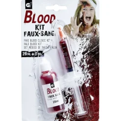 Clearance Gifi Kit faux sang + seringue Halloween