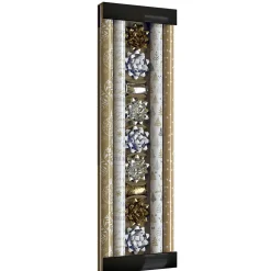 Gifi Kit papier cadeau x4 bolduc x2 noeud x7 gris argenté^ Loisirs Créatifs Et Emballage Cadeau