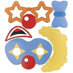 Outlet Gifi Kit photo booth clown circus 10 pièces