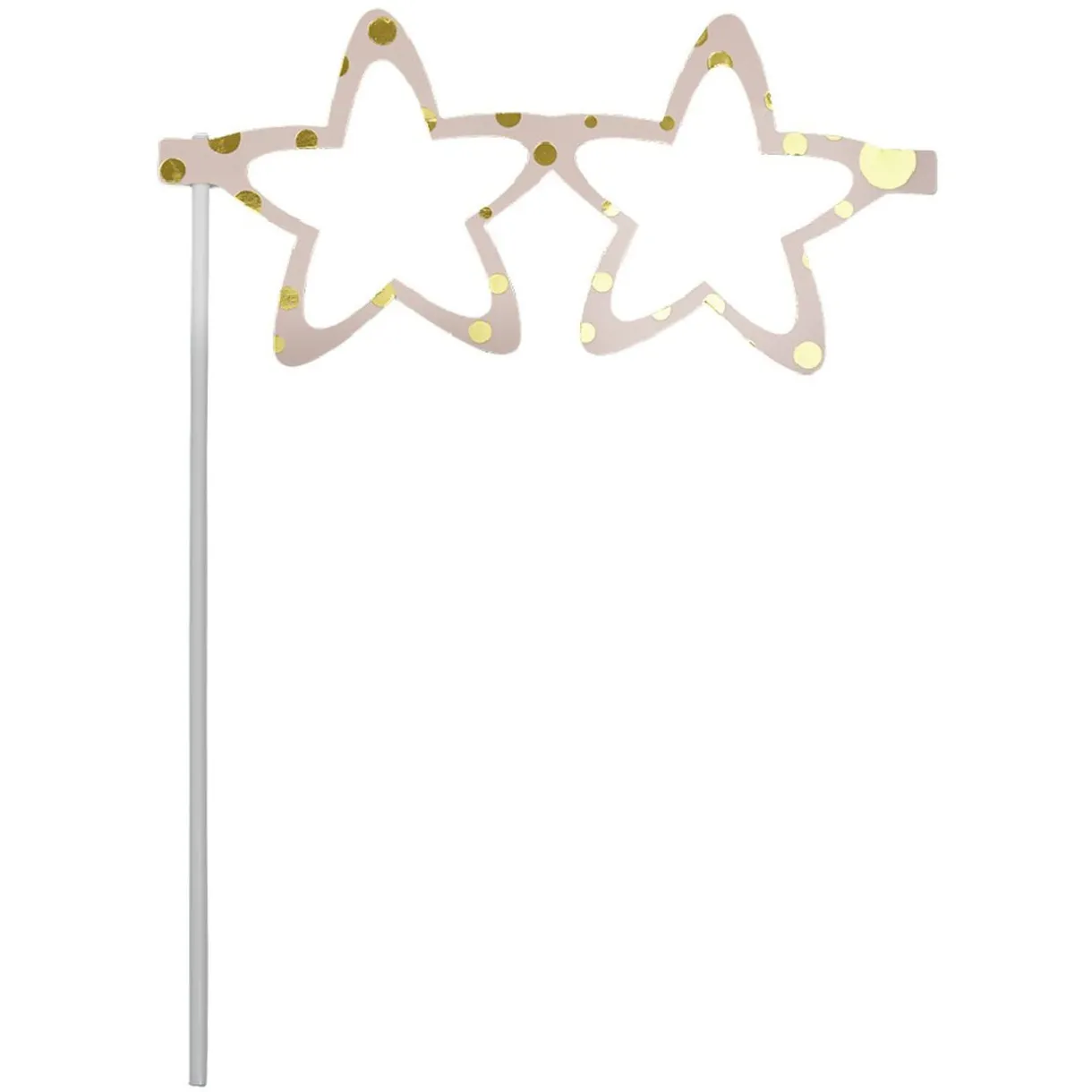 Sale Gifi Kit photo booth rose, vert et doré 10 pièces