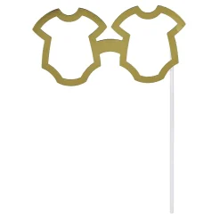 Outlet Gifi Kit photobooth baby doré x10