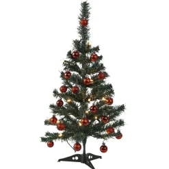 Online Gifi Kit sapin noël scandinave lumineux blanc chaud H. 60 cm