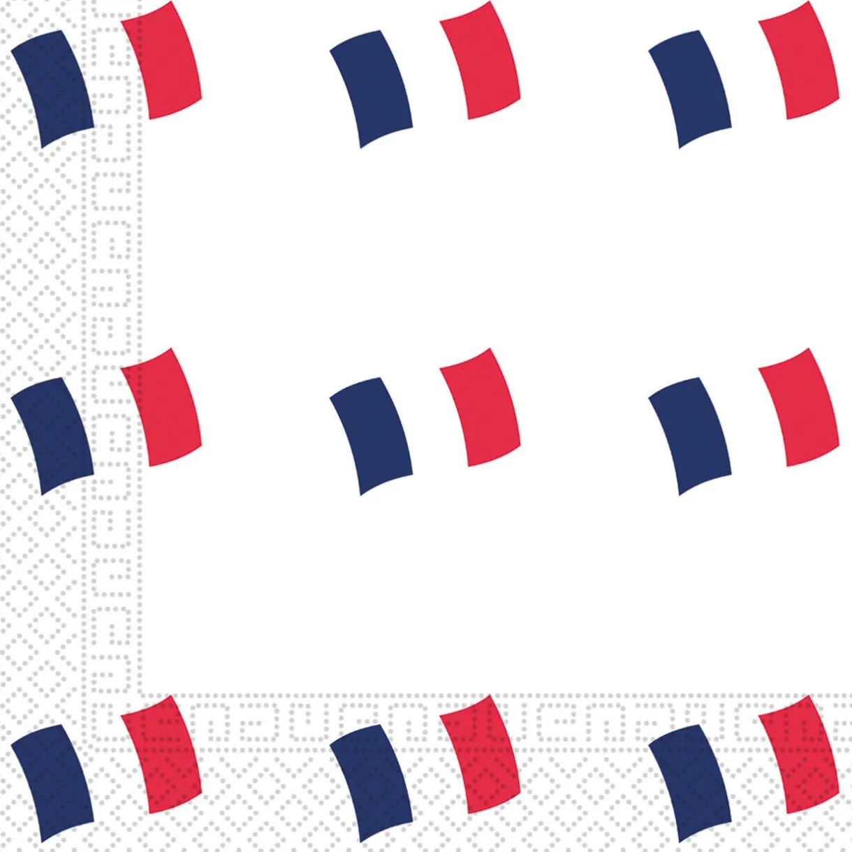 Clearance Gifi Kit vaisselle jetable Euro 2021 France pour 8 personnes