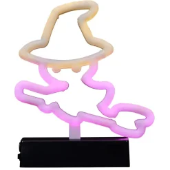 Sale Gifi Lampe néon Halloween sorcière 18,5xH22cm
