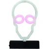 Clearance Gifi Lampe néon Halloween tête de mort 15xH23,5cm