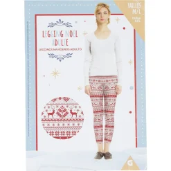 Gifi Legging de Noël adulte Taille M/L^ Déguisement Et Tenue De Noël