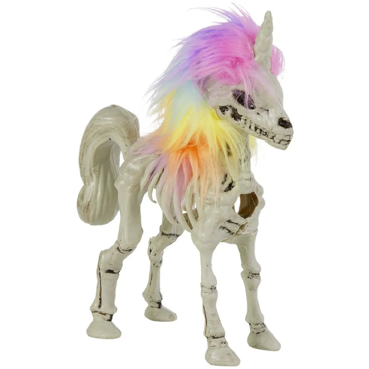 Online Gifi Licorne squelette crinière multicolore