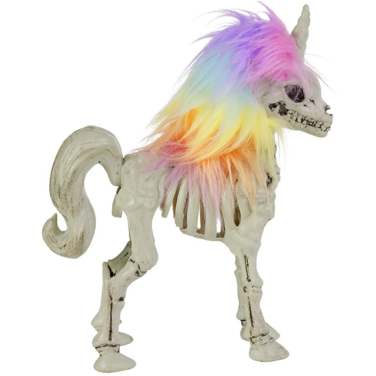 Online Gifi Licorne squelette crinière multicolore