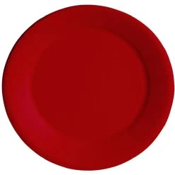 Clearance Gifi Lot de 50 assiettes en carton rouge Ø23 cm