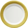 Best Gifi Lot de 10 assiettes en carton Ø23 cm doré