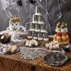 Best Gifi Lot de 8 assiettes en carton Ø23cm design araignée Halloween