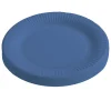 Clearance Gifi Lot de 10 assiettes jetables en carton bleu