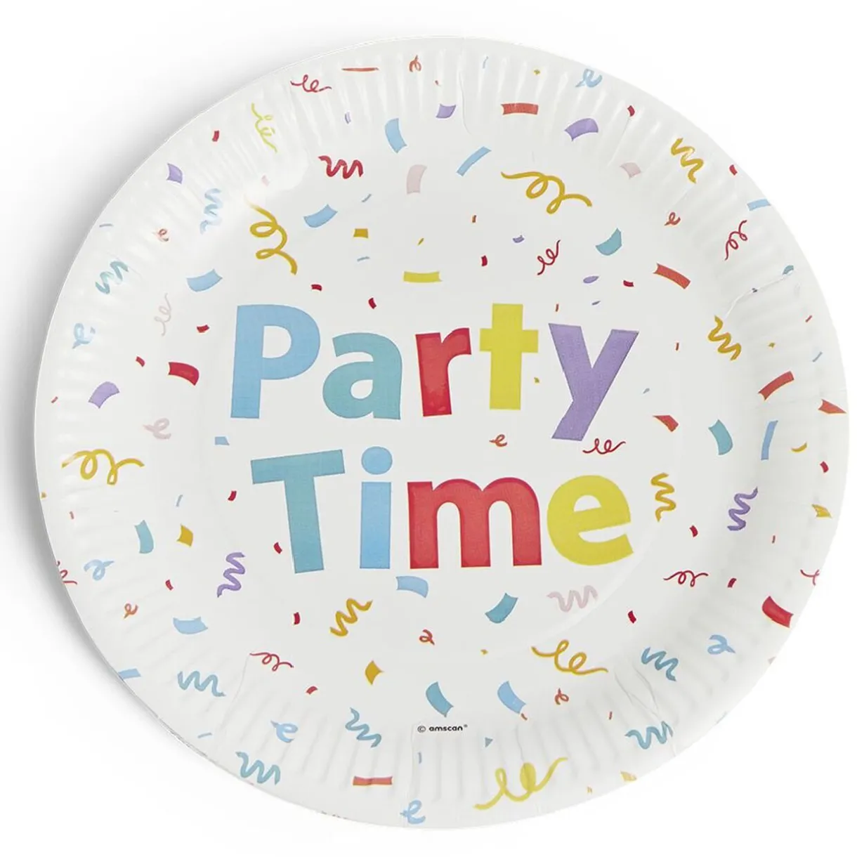 Best Gifi Lot de 8 assiettes Party Time carton Ø23cm