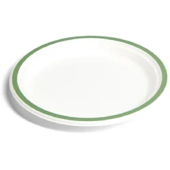 Clearance Gifi Lot de 20 assiettes plates fibre canne à sucre Ø22,5cm