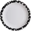 Best Gifi Lot de 10 assiettes rondes en carton Halloween motif fantôme