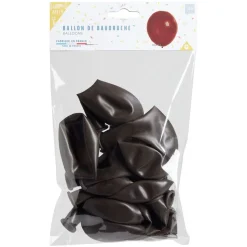 Best Gifi Lot de 20 ballons en latex couleur chocolat
