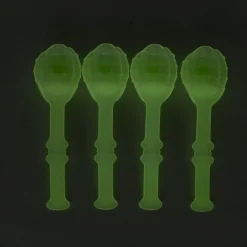 Best Gifi Lot de 12 couverts squelette phosphorescents Halloween