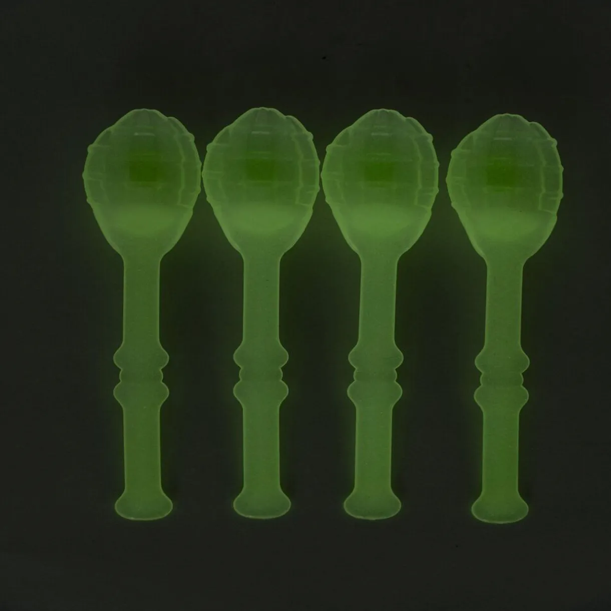 Best Gifi Lot de 12 couverts squelette phosphorescents Halloween