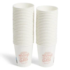 Clearance Gifi Lot de 50 gobelets jetables en carton
