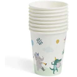 Best Gifi Lot de 8 gobelets Wild carton 24cl