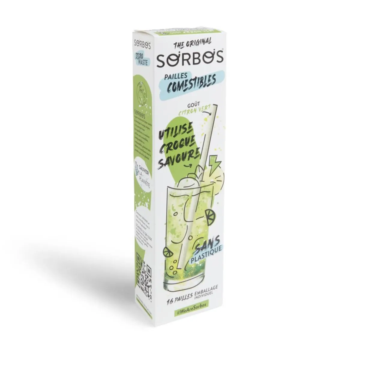 Clearance Gifi Lot de 6 pailles comestibles