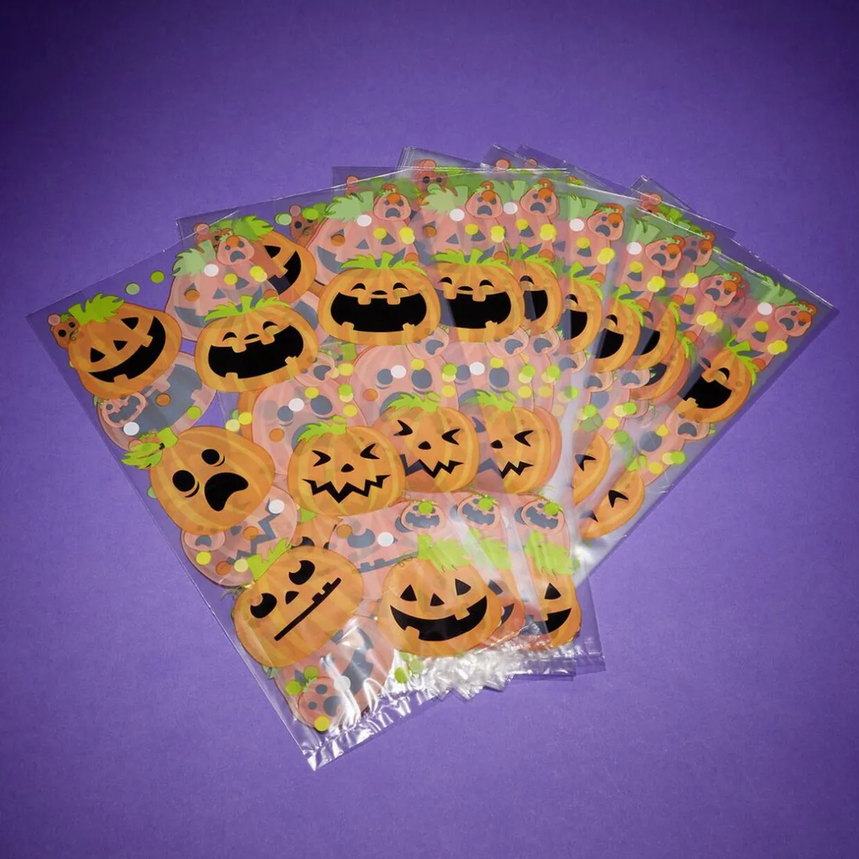 Best Gifi Lot de 25 sachets à bonbons pour Halloween - 3 modèles