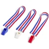 Clearance Gifi Lot de 3 sifflets France bleu blanc rouge