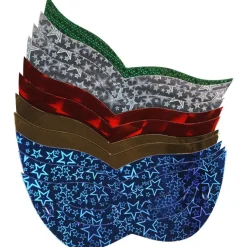 Best Gifi Loup en carton métallisé x10