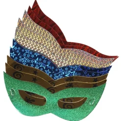 Best Gifi Loup en carton métallisé x10