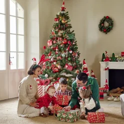 New Gifi Lutin en bois à suspendre L10cm - 2 modèles fille ou garçon