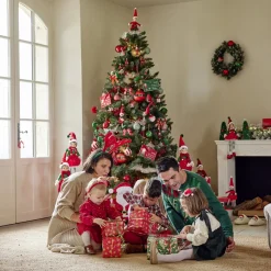 New Gifi Lutin en bois à suspendre L10cm - 2 modèles fille ou garçon