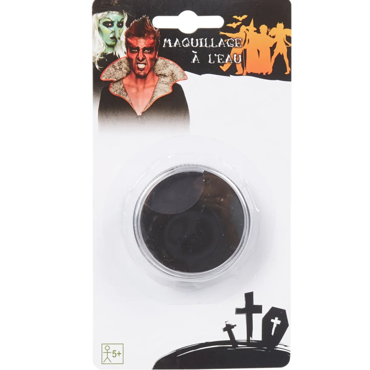 Outlet Gifi Maquillage fard à l'eau noir